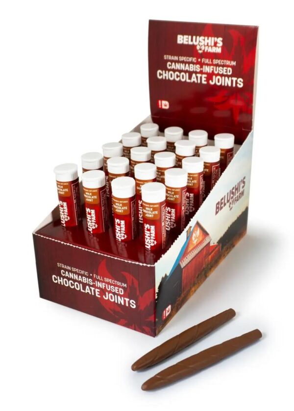 Cannabis infused chocolate joints