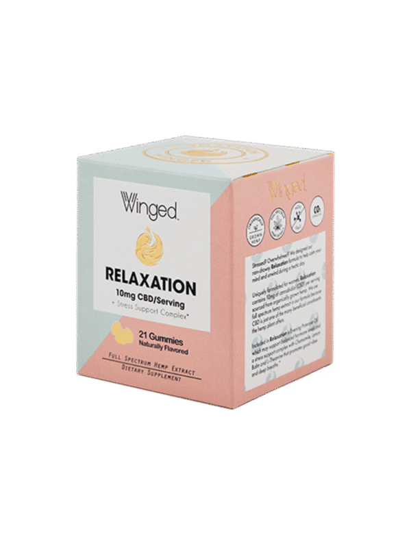 Winged Relaxation CBD Gummies